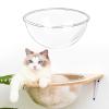ZBIianxer Acrylic Cat Dome Cover, Transparent Resting Dome view 2