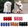 Warm Winter Dog Boots, 4-Piece Set, Non-Slip view 2