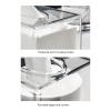 Clear Acrylic Tissue Box Cover, Countertop Holder, 26 × 14 view 2