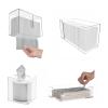 Clear Acrylic Tissue Box Cover, Countertop Holder, 26 × 14 view 3