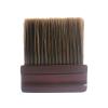 Hair Cleaning Brush with Wooden Handle, Nylon Bristles, Coffee Color view 1