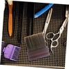 Hair Cleaning Brush with Wooden Handle, Nylon Bristles, Coffee Color view 4
