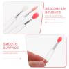 HEATSHAKING Portable Silicone Lip Brushes with Caps, 6-Pack view 3