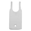 GRIRIW Replacement Key for Toilet Paper and Paper Towel Dispensers, Silver Plastic view 1
