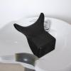 Hoement Ergonomic Neck Cushion for Salon Shampoo Basins, PVC, Water Barrier, Portable Design, Black view 4