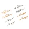 VICASKY Musical Note Hair Clips for Women and Girls, 8-Piece Alloy Set view 1