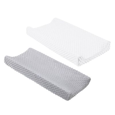 JHKNNK Removable Polyester Changing Pad Covers, 2-Pack, Skin-Friendly