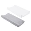 JHKNNK Removable Polyester Changing Pad Covers, 2-Pack, Skin-Friendly view 1