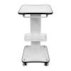 QLoztyse 3-Tier Salon Trolley with Organizer and Handle view 1