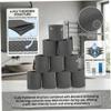 4-Ply Black Toilet Paper, 10 Rolls, Virgin Pulp view 4