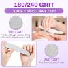 13-Piece 180/240 Grit Nail File Set for Gel and Natural Nails view 3