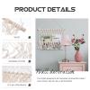 Abaodam Wall-Mounted Children's Bookshelf with Tassel Storage view 3