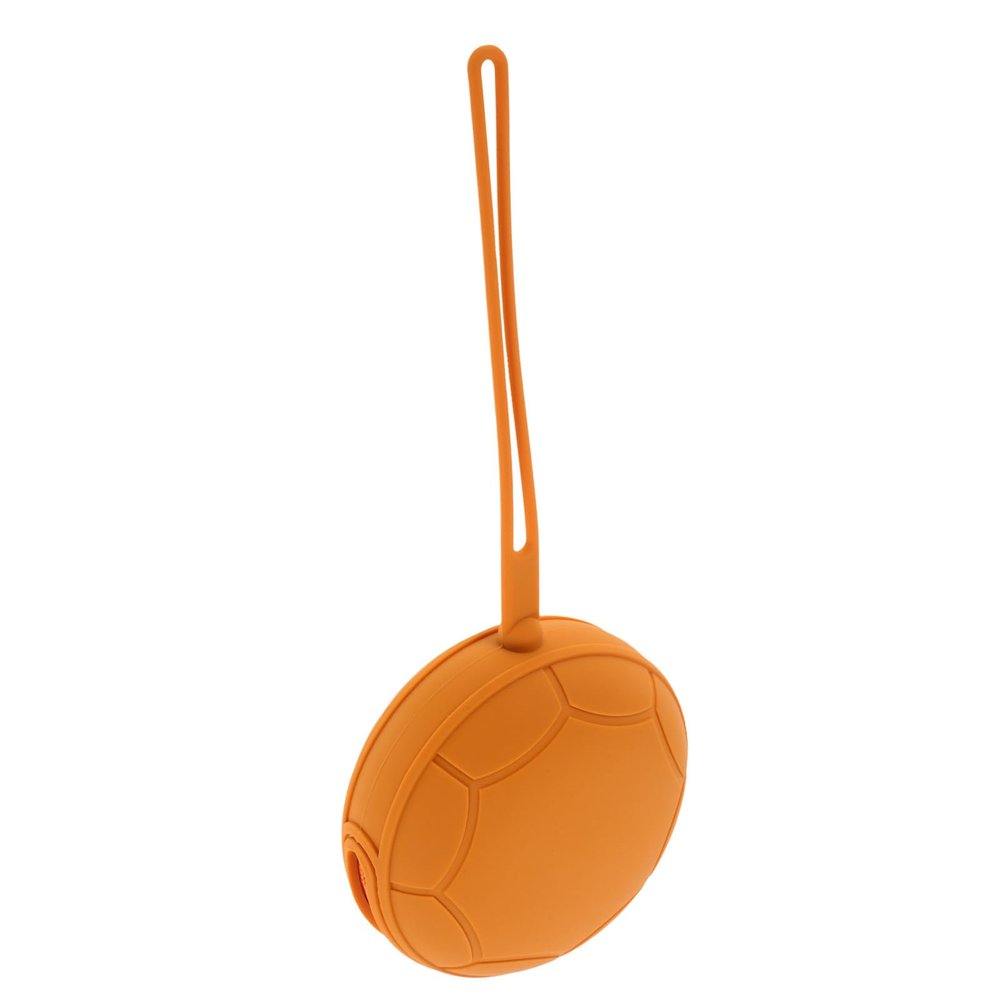 Anneome Lightweight Silicone Storage Box for Menstrual Cups and Small Items, Orange