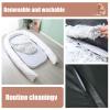 VHcgCGJ Fluffy Washable Anti-Anxiety Dog Bed, Non-Slip Plush Faux-Fur Round Pet Bed, Emerald Green, XL view 3