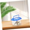 Veemoon Portable Plastic Aquarium with Lid for Turtles and Reptiles view 4