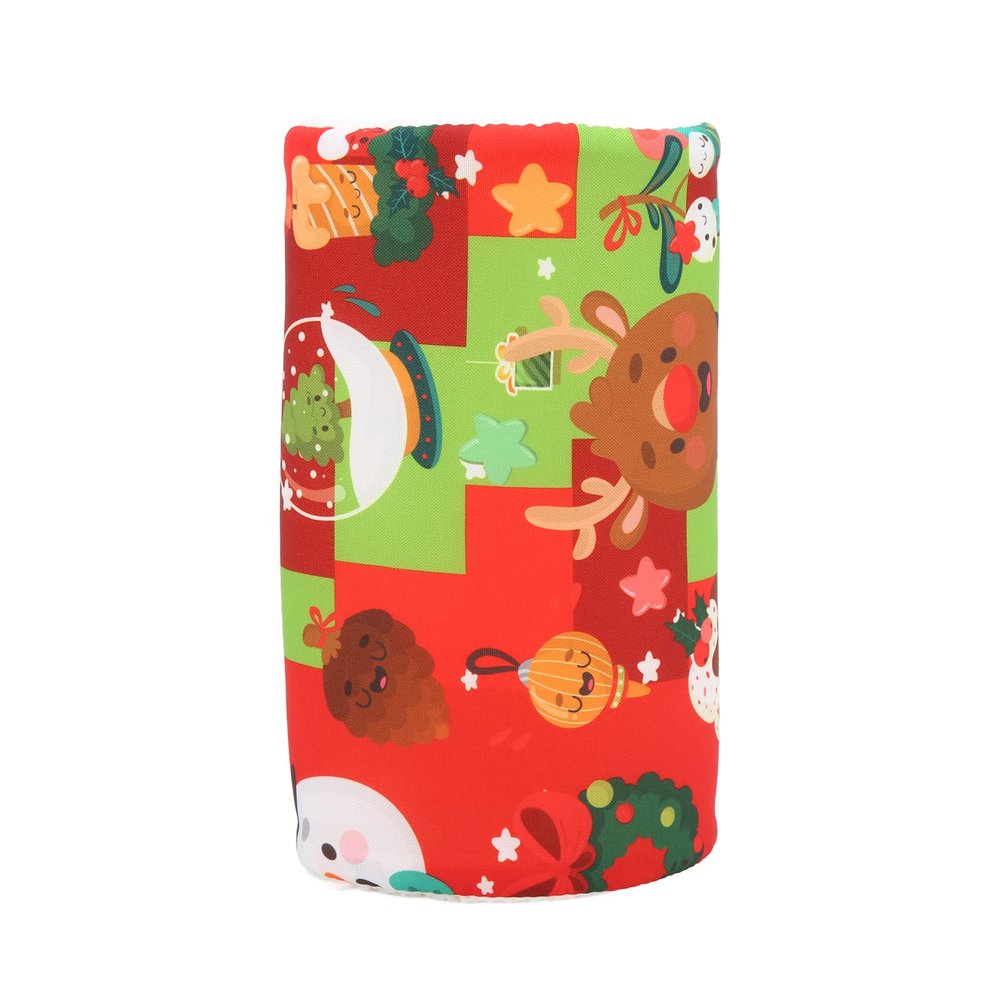 MAMJENNI Small Pet Hamster Tunnel Cotton Nest, Winter Warmth, Red