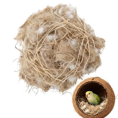 Aisikoo 30 g Organic Nesting Material for Wild Birds, Soft as Alpaca Wool