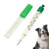 Veterinary Thermometer for Animals with Elastic Band and Tail Clip view 1