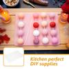 TOKIDNY 4-Piece Plastic Sugar Flower Holders for Fondant and Sugar Decorations view 3