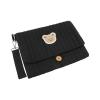 Foldable Travel Diaper Bag with Cute Bear Embroidery view 1