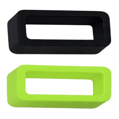 Buckle & Stitch Silicone Watch Band Keepers, 18 mm, 20 mm, 22 mm, 2-Pack, Multiple Colors