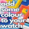 Buckle & Stitch Silicone Watch Band Keepers, 18 mm, 20 mm, 22 mm, 2-Pack, Multiple Colors view 2