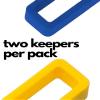 Buckle & Stitch Silicone Watch Band Keepers, 18 mm, 20 mm, 22 mm, 2-Pack, Multiple Colors view 4
