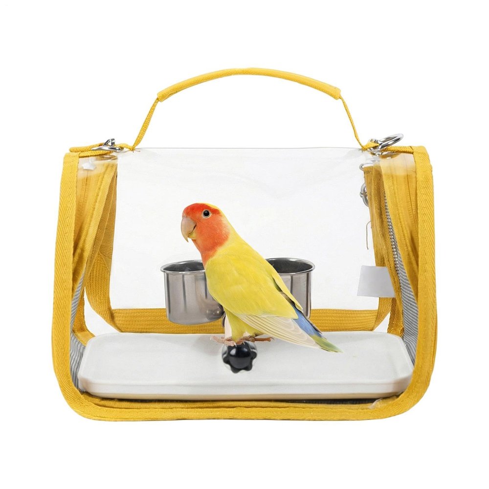 enbox - Bird Transport Bag with Perch