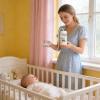 Portable Adjustable Anti-Colic Breast Milk Bottles with Straw view 2