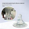 Portable Adjustable Anti-Colic Breast Milk Bottles with Straw view 4