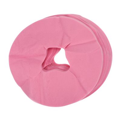 ibasenice 50-Piece Disposable Nonwoven Massage Face Cushion Covers, Breathable and Non-Adhesive, for Beauty Salons and Clinics