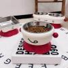 BOYANDM Elevated Stainless Steel Dog Bowl with Stand for Large Dogs view 2