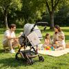 Bear Embroidery Folding Diaper Bag Organizer view 3