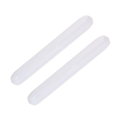 STOBAZA Thermometer Storage Box, 2-Pack, Eco-Friendly Plastic, Small with Lid for Digital Thermometers