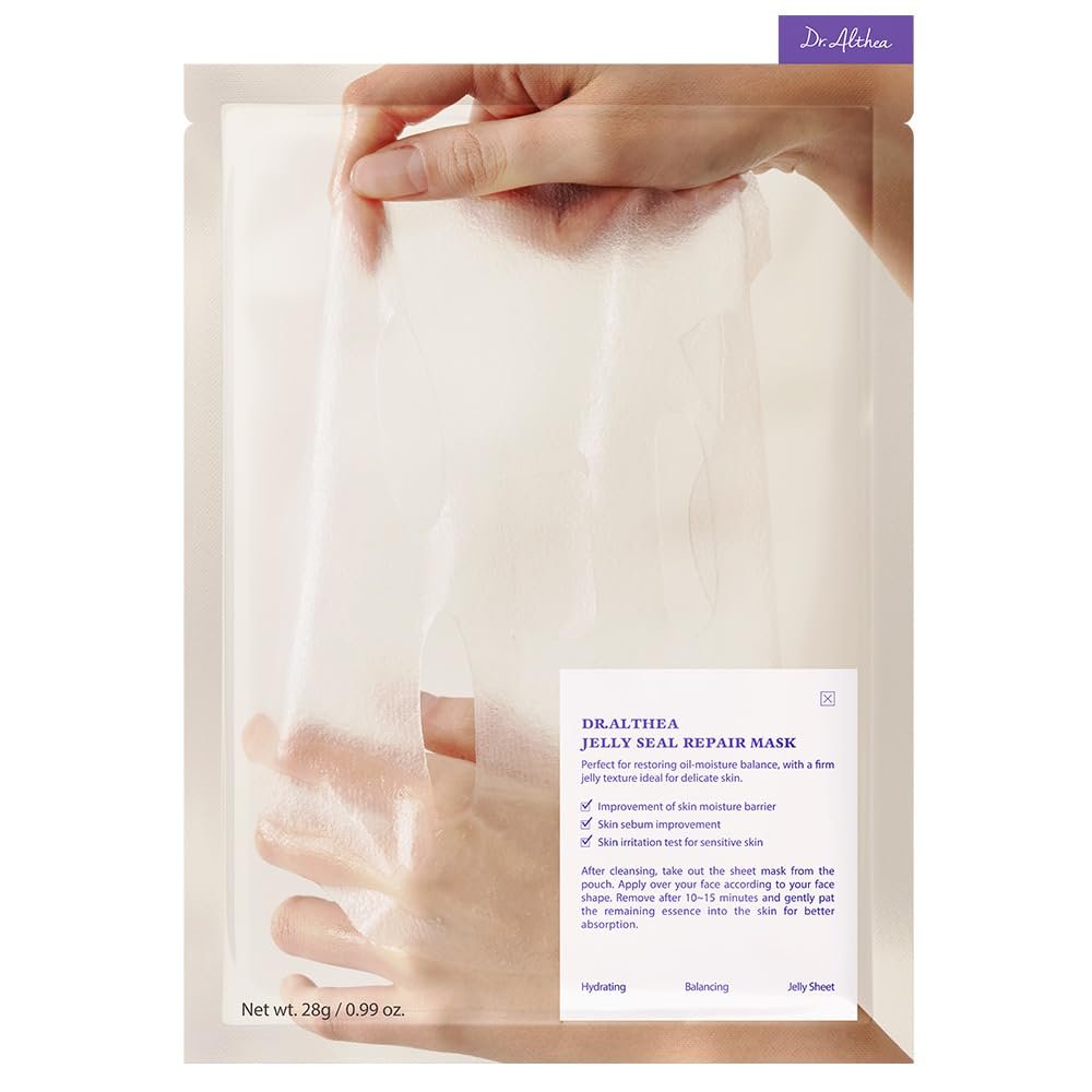Dr. Althea Jelly Seal Dewy Mask - Hydrating Face Mask - White
