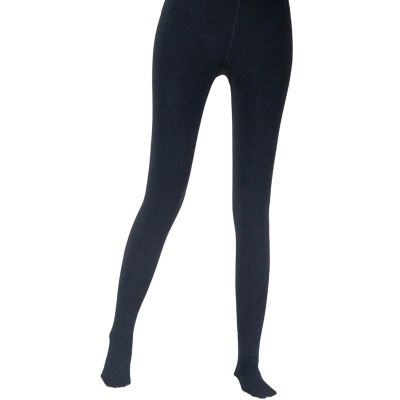 High-Waisted Graduated Compression Pantyhose, Opaque, Closed Toe