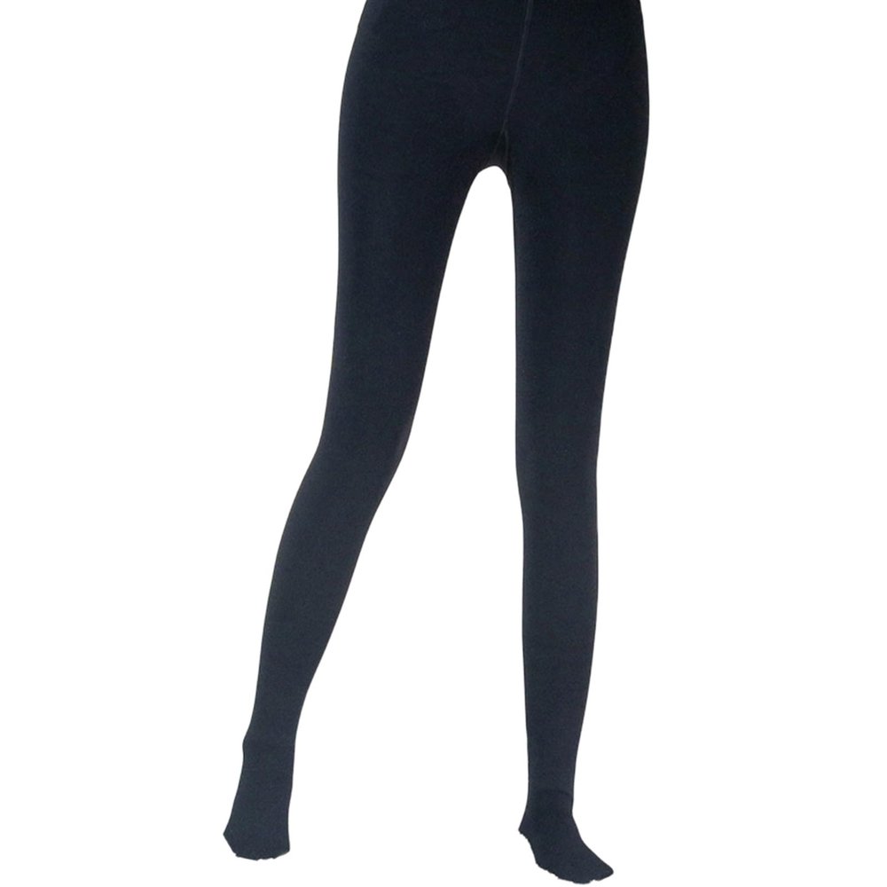 High-Waisted Graduated Compression Pantyhose, Opaque, Closed Toe
