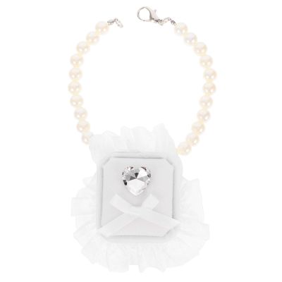Happyyami Pet Ring Storage Box Ring Bearer Holder