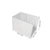 ELEOUTI Foldable Cat Litter Box Splash Guard, Waterproof PVC, Three Heights view 2