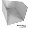 ELEOUTI Foldable Cat Litter Box Splash Guard, Waterproof PVC, Three Heights view 3