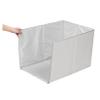 ELEOUTI Foldable Cat Litter Box Splash Guard, Waterproof PVC, Three Heights view 4