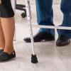 KJHBV 2-Pack 22 mm Non-Slip Rubber Tips for Walking Sticks and Crutches, Black view 4