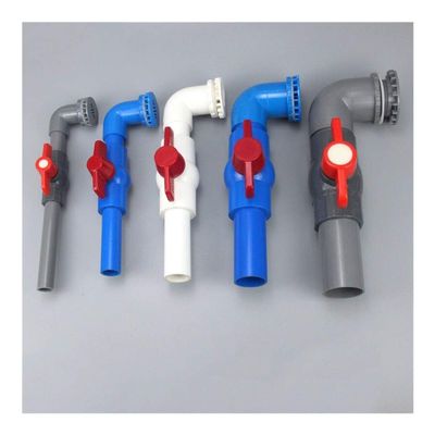 BYLSAGWHT 3-Piece PVC Pipe Repair Tool Set for Aquarium Tanks, Blue, 20 mm