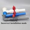 BYLSAGWHT 3-Piece PVC Pipe Repair Tool Set for Aquarium Tanks, Blue, 20 mm view 3