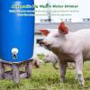 Oxxggkao 10 Stainless Steel Automatic Drinkers for Small Animals and Livestock view 2