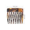 CATIEBYE 6-Pack Acetate Hair Combs in Classic French Style view 2