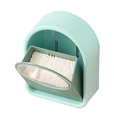 Portable Makeup Cotton Pad Holder | Transparent, Waterproof