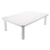 Adjustable Cat Feeding Stand, 1 Piece, White view 1