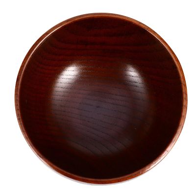 RUNROTOO Round Brown Shaving Soap Bowl
