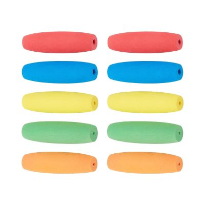 Foam Grip Aids, 9 x 2.5 cm, Adaptable Utensil Grip Tubes